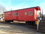 Preserved Bay Window Caboose